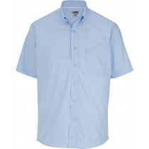 Edwards Men's 1245 Lightweight Short Sleeve Poplin Shirt