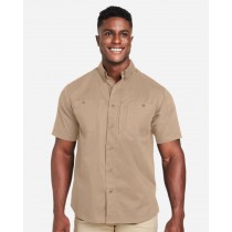 Harriton Men's M585 Advantage IL Short Sleeve Shirt