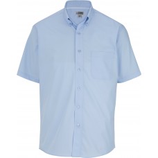 Edwards Men's 1245 Lightweight Short Sleeve Poplin Shirt
