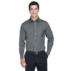 Devon and Jones Men's Tall DG530T Crown Woven Collection Solid Stretch Twill